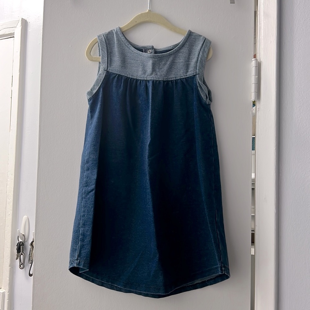 Girls denim soft size 5 dress